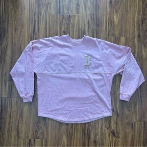 Disneyland Resort Briar Rose Spirit Jersey Womens MED Pink Gold NWT